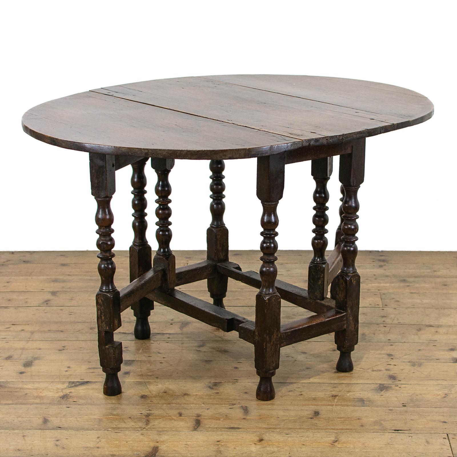 Antique Oak Gateleg Table (1 of 12) Antique Oak Gateleg Table (1 of 12)