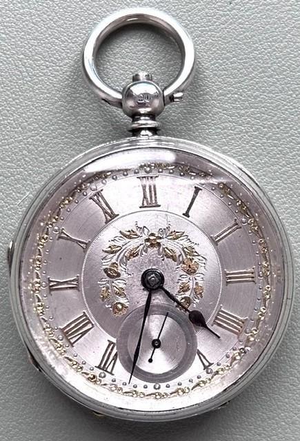 1875 Open-faced Silver Dial Fusee Pocket Watch by Coventry Maker Adam Burdess (1 of 8) 1875 Open-faced Silver Dial Fusee Pocket Watch by Coventry Maker Adam Burdess (1 of 8)