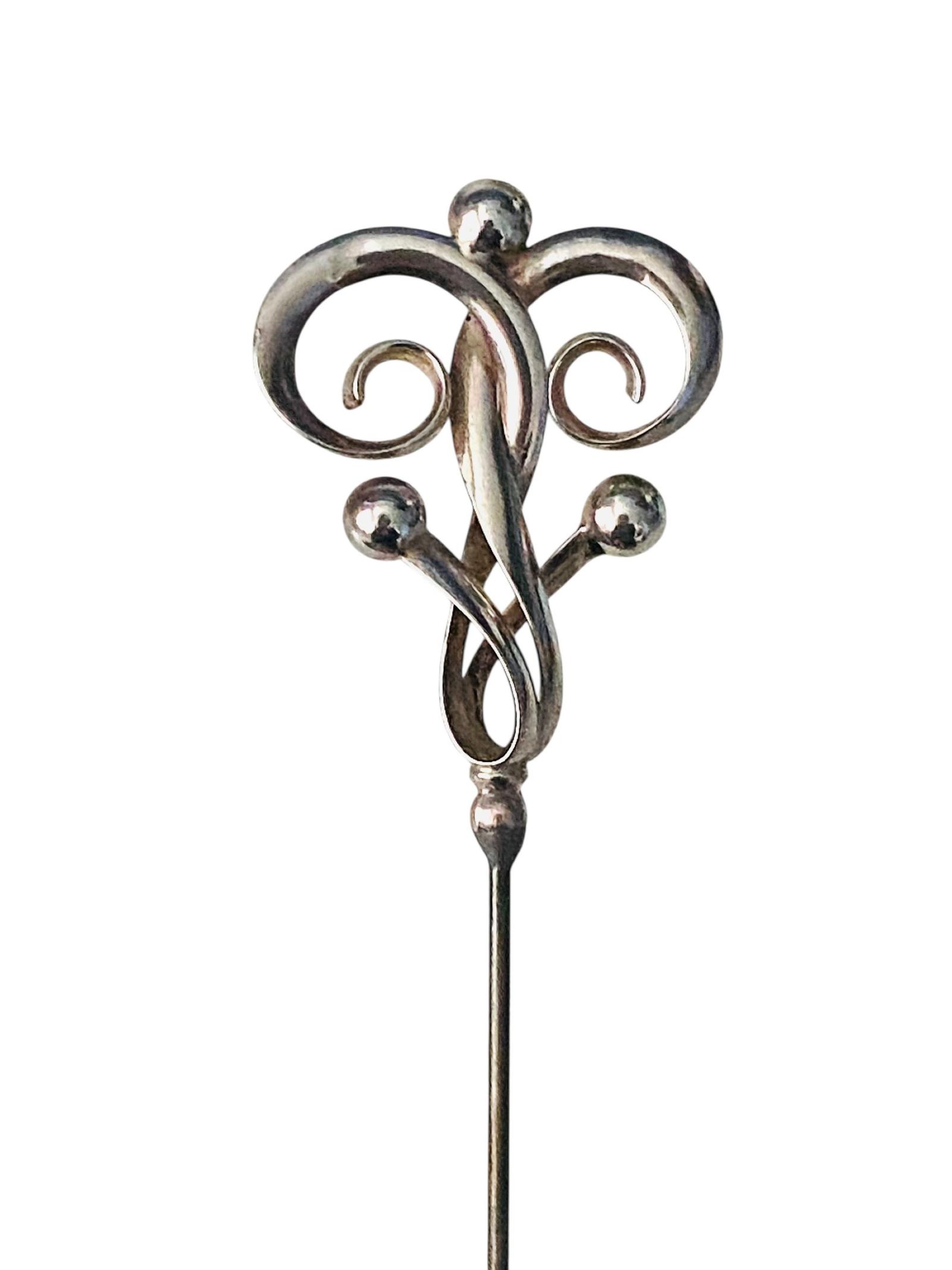 Large Antique Charles Horner Sterling Silver Hat Pin Chester 1907 (1 of 7) Large Antique Charles Horner Sterling Silver Hat Pin Chester 1907 (1 of 7)