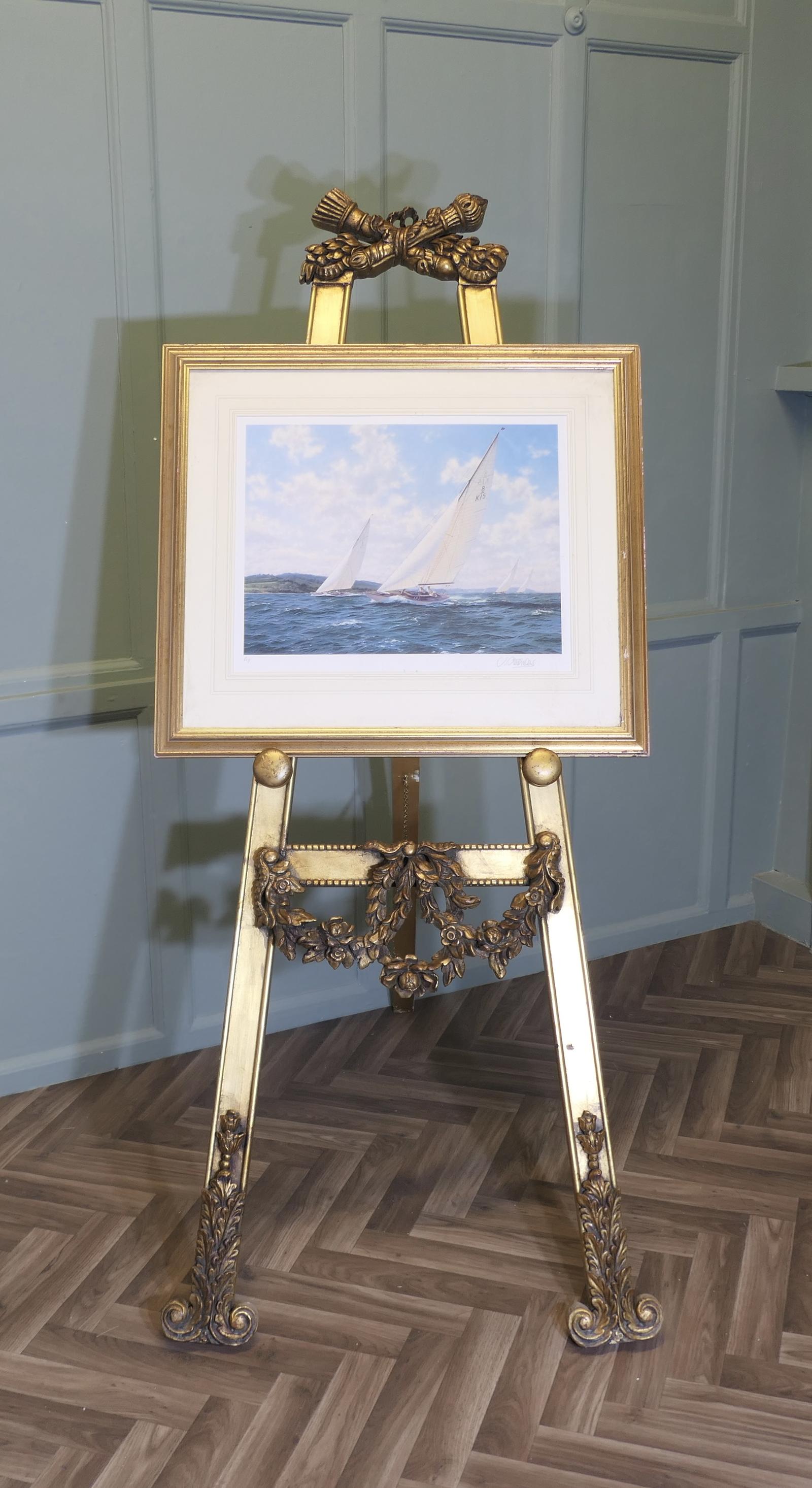 Large French Carved Gilt Easel (1 of 8)