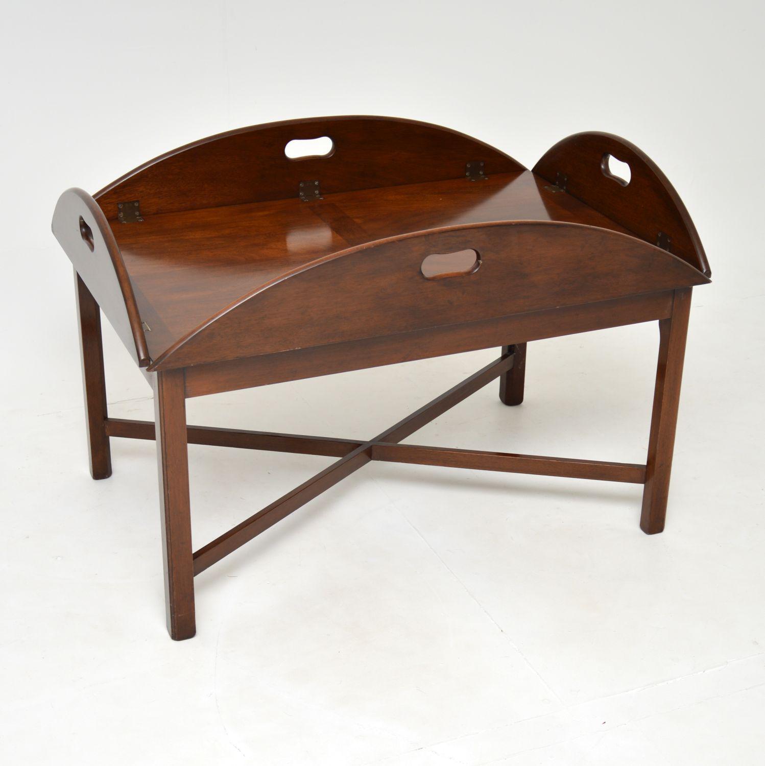 Mahogany Butler Tray Top Coffee c.1930 (1 of 10) Mahogany Butler Tray Top Coffee c.1930 (1 of 10)