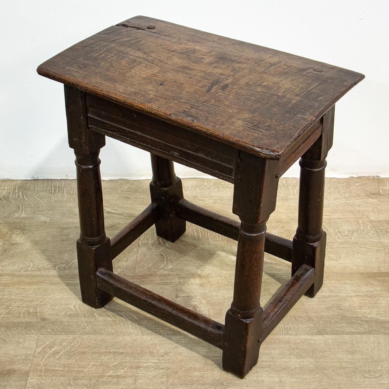 17th Century Oak Joint Stool (1 of 9) 17th Century Oak Joint Stool (1 of 9)
