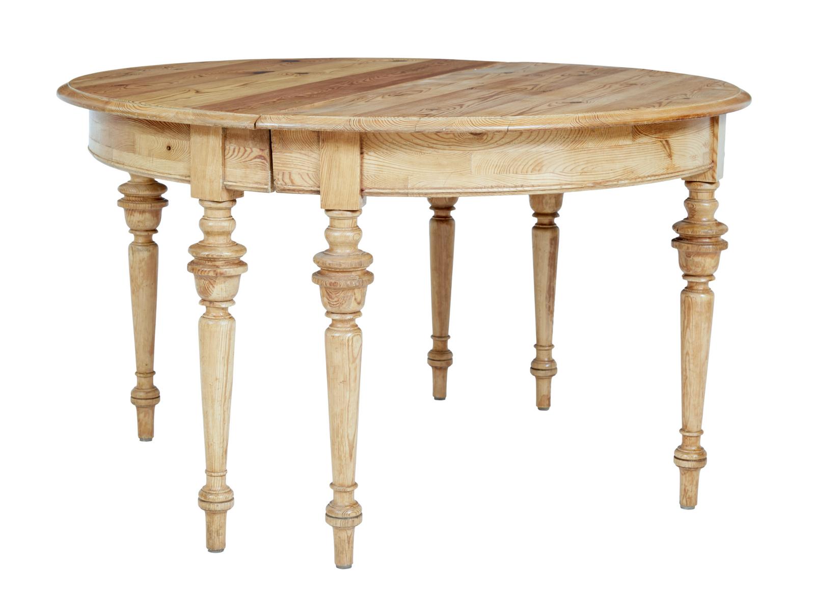 Pair of Swedish 19th Century Pine Demi Lune Occasional Tables (1 of 9) Pair of Swedish 19th Century Pine Demi Lune Occasional Tables (1 of 9)