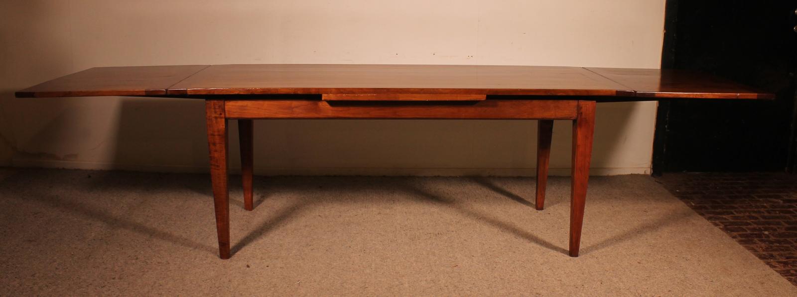 19th Century Cherry Wood Extending Table (1 of 13)