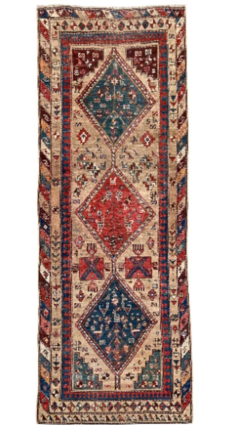 Antique Anatolian Runner 2.89m X 1.04m (1 of 14) Antique Anatolian Runner 2.89m X 1.04m (1 of 14)