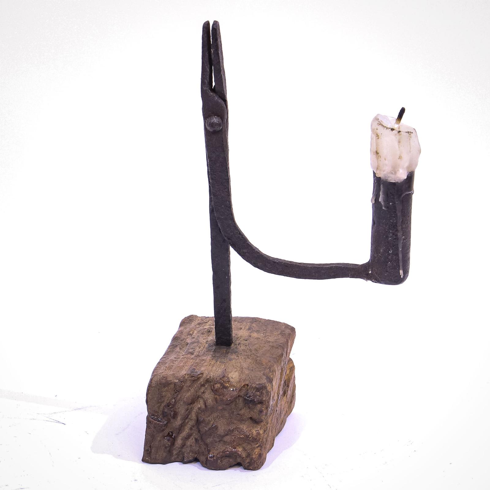 Small Early 19th Century Rushlight (1 of 5)