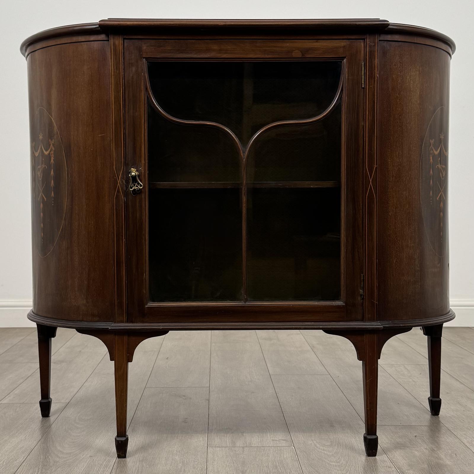 Antique 20th Century Edwardian Display Cabinet In Mahogany (1 of 10) Antique 20th Century Edwardian Display Cabinet In Mahogany (1 of 10)