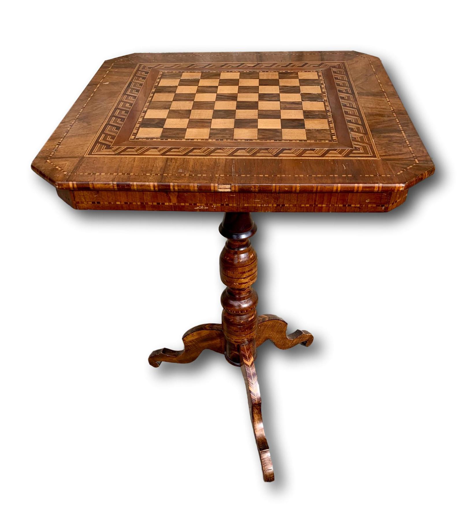 19th Century Italian Sorrento Table (1 of 1)