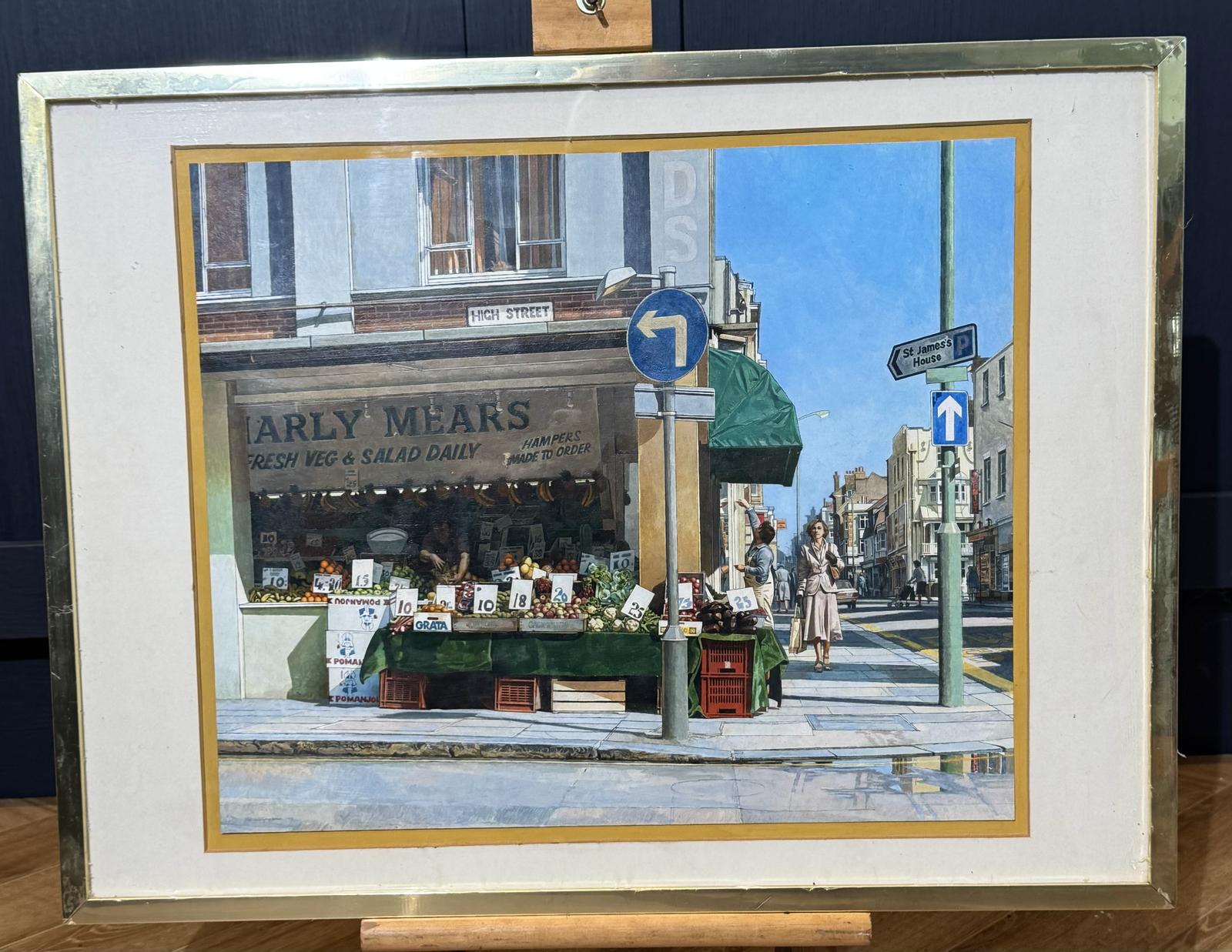 Watercolour of Brighton by Michael Grey-Jones “Gone But Not Forgotten (1 of 10) Watercolour of Brighton by Michael Grey-Jones “Gone But Not Forgotten (1 of 10)