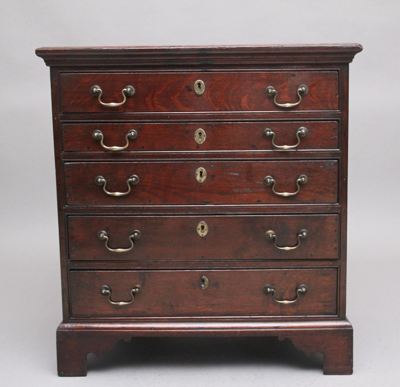 18th Century Georgian Oak Chest (1 of 10)