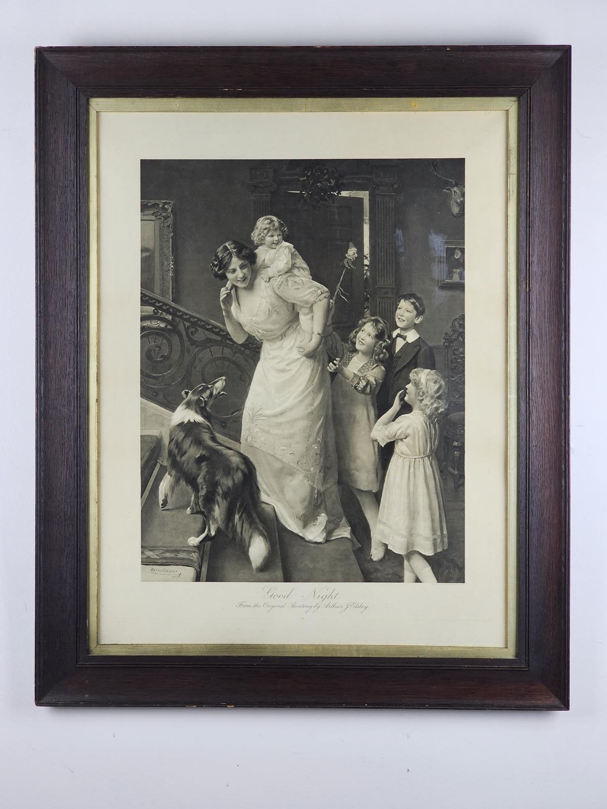 Framed Print - Good Night - A J Elsley (1 of 6) Framed Print - Good Night - A J Elsley (1 of 6)