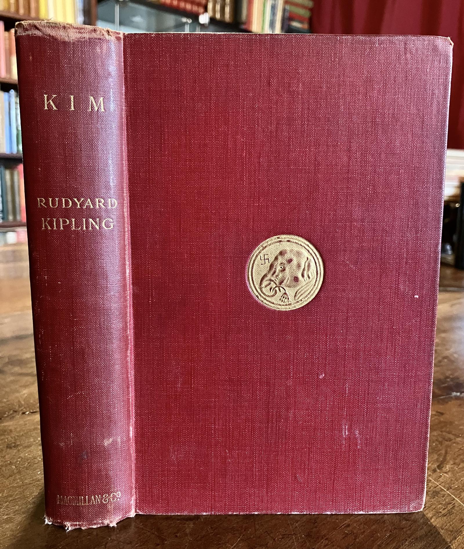 1901 Kim by Rudyard Kipling First Edition First Impression Hardback Novel (1 of 3)
