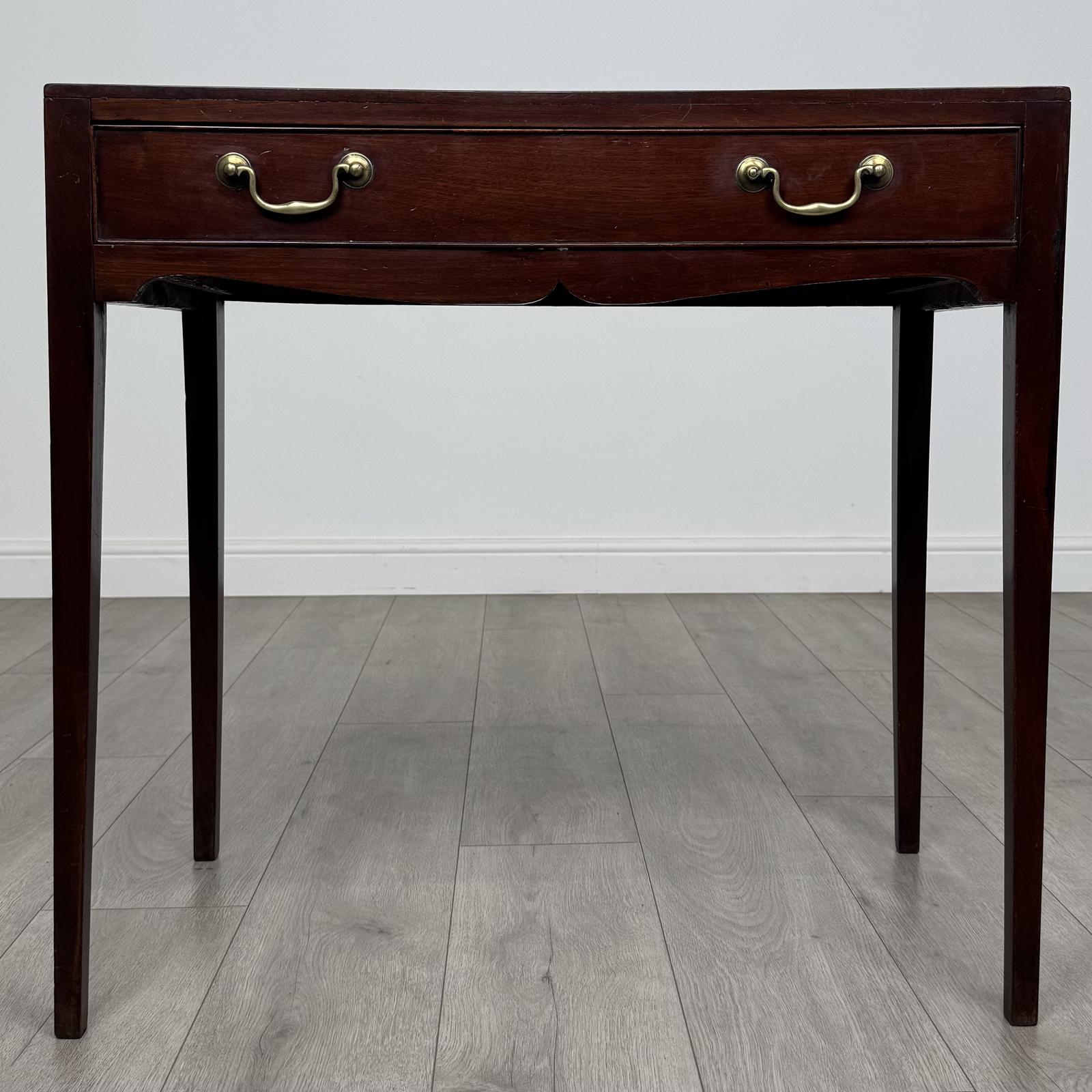 Antique 18th Century Writing Table in Mahogany (1 of 11)