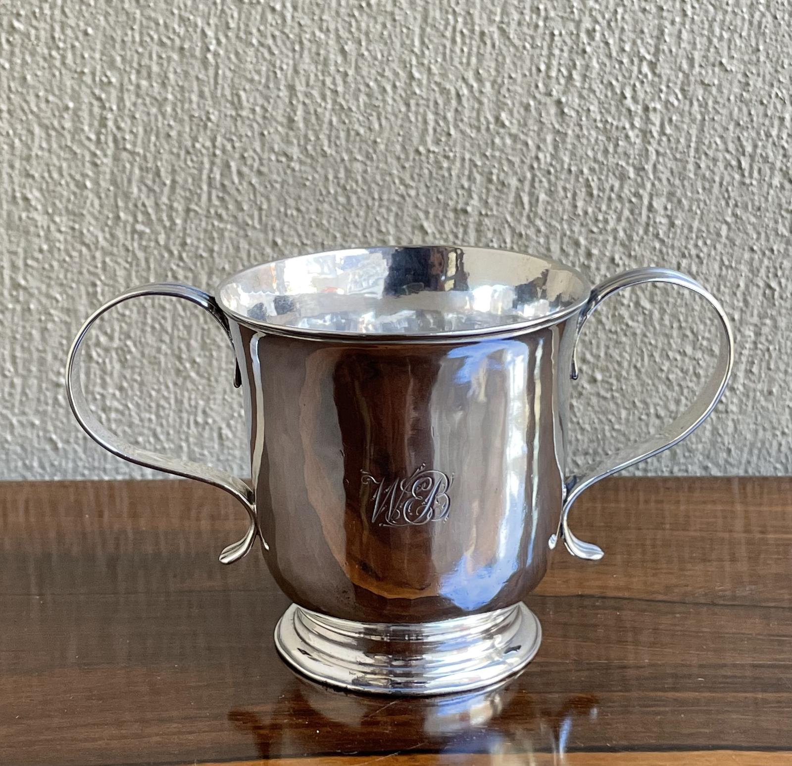 George II Silver Porringer, 1755 (1 of 5)