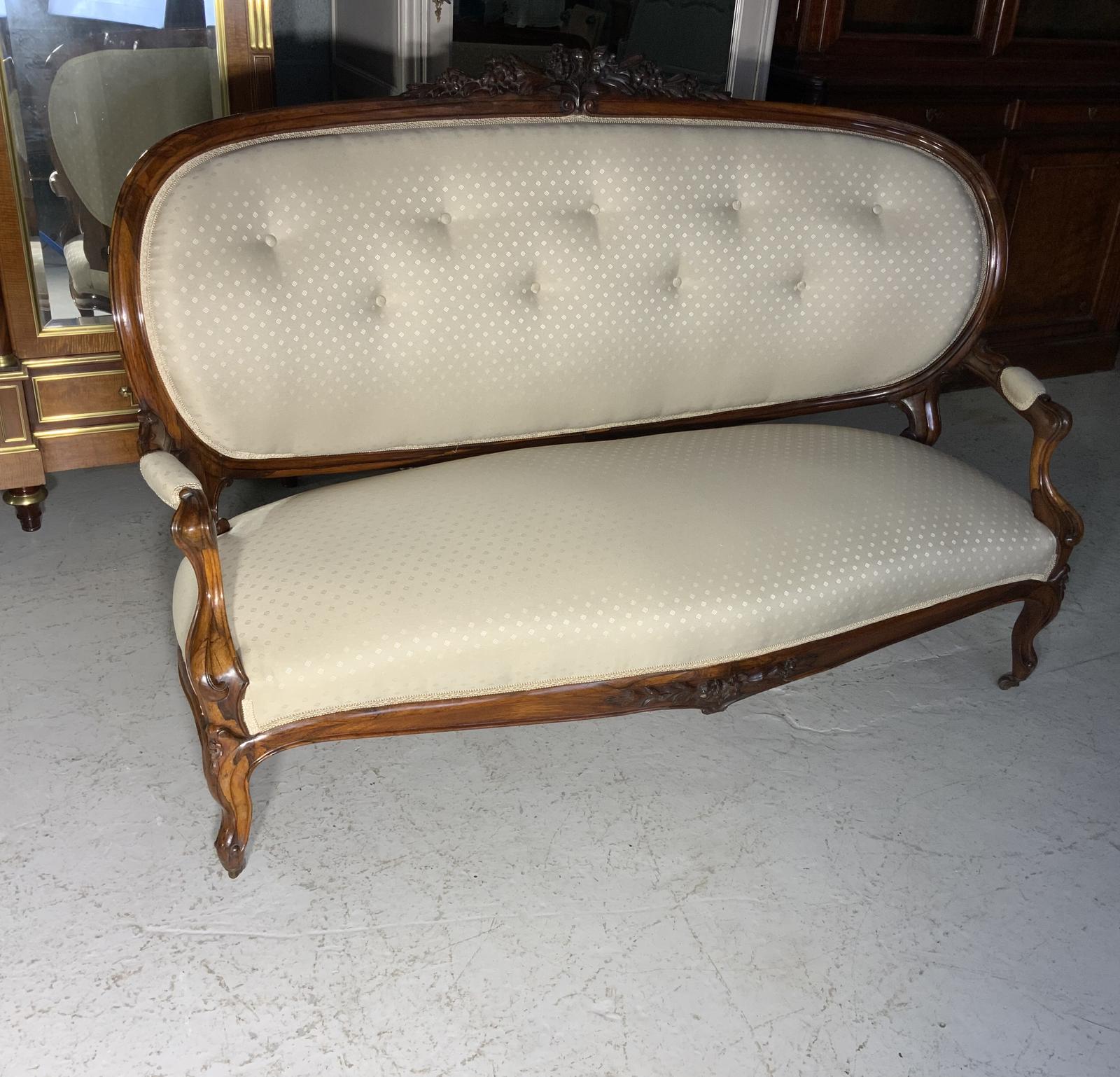 French Rosewood Sofa (1 of 10)