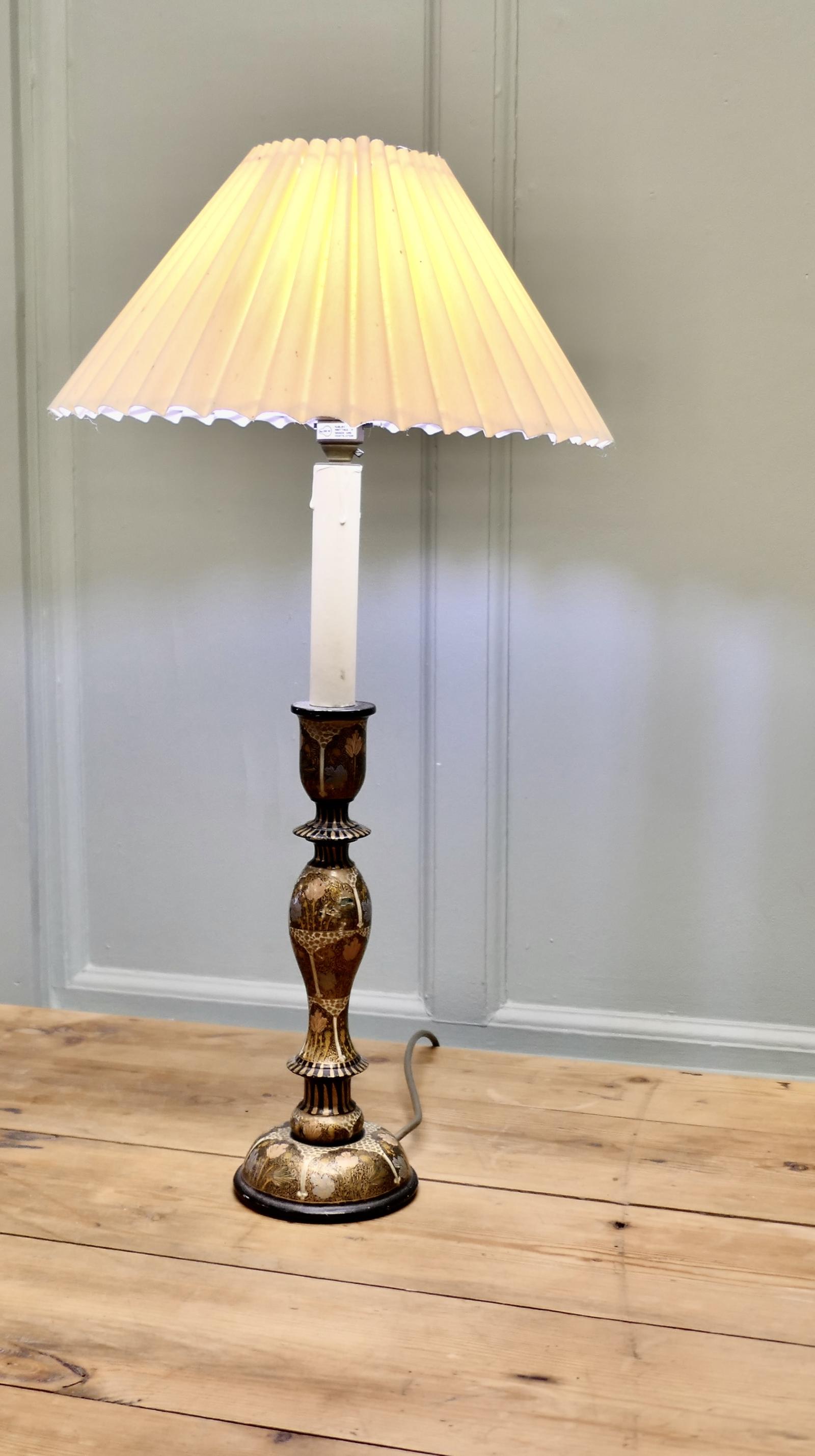 Hand Made Painted Table Lamp (1 of 5)
