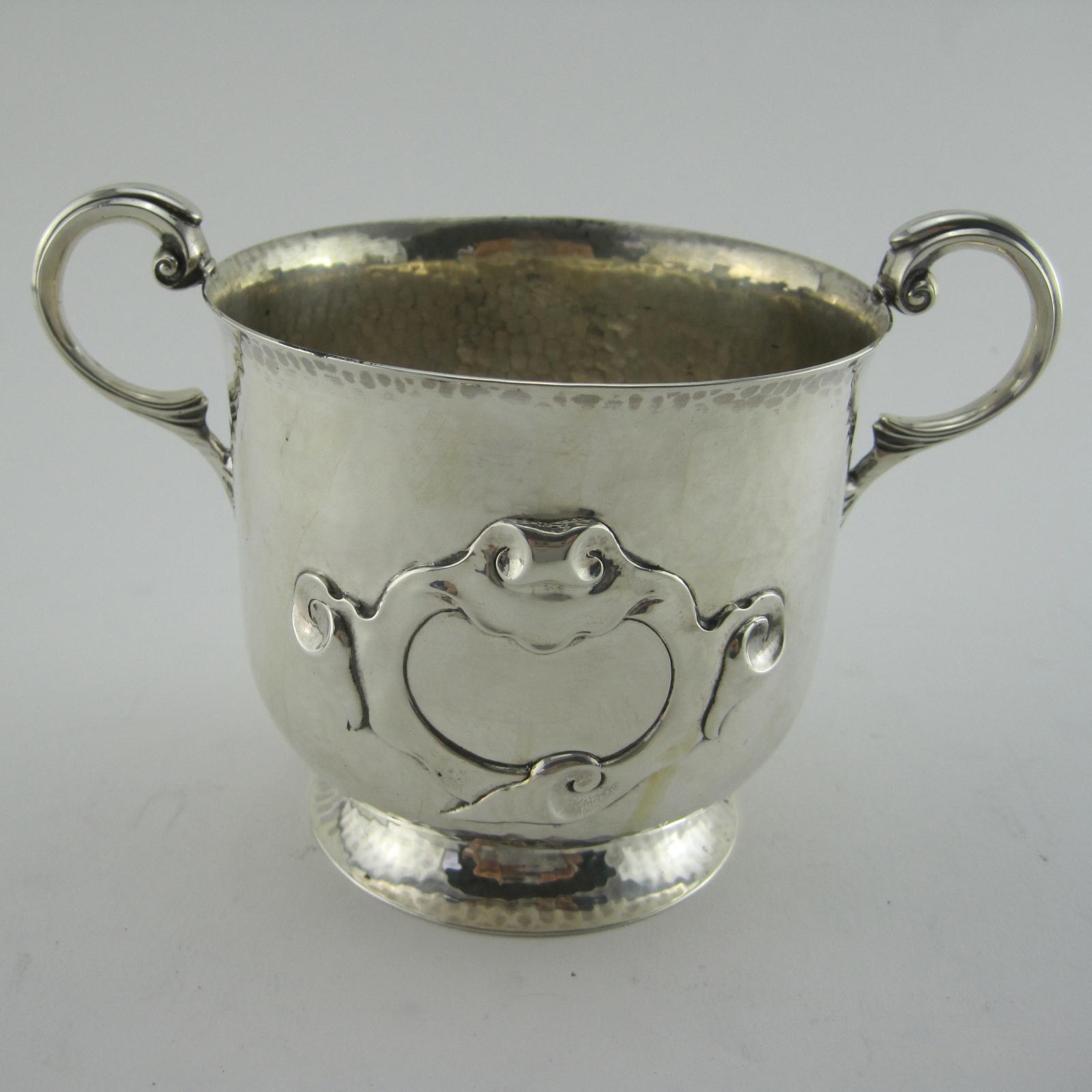 Impressive Late Victorian Sterling Silver Porringer (1 of 6)