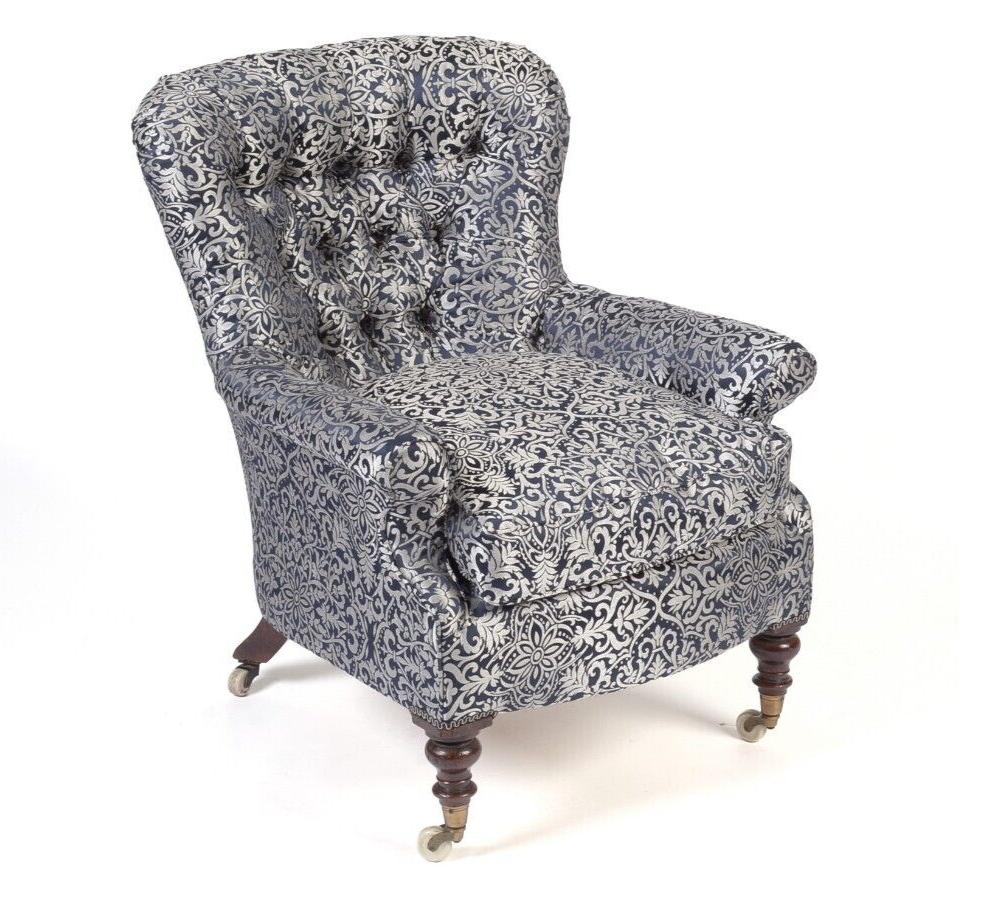 Victorian Button Back Armchair (1 of 6)