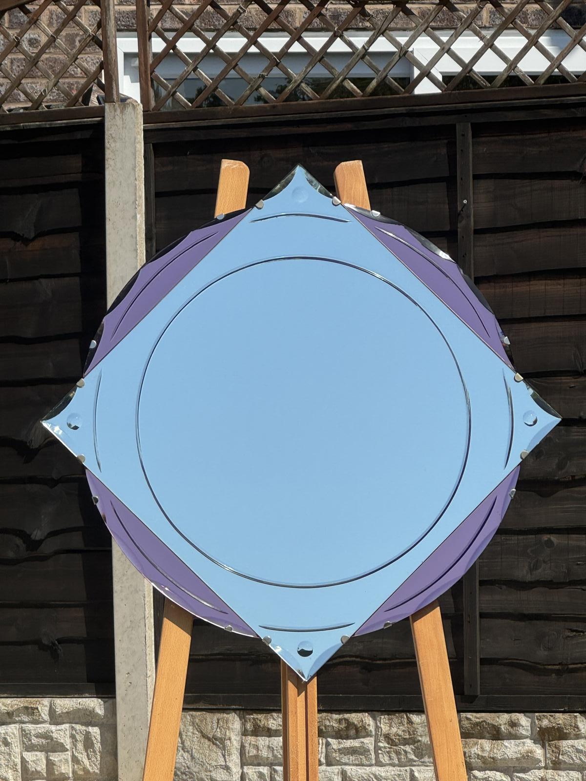 1940s Art Deco Mirror (1 of 5)