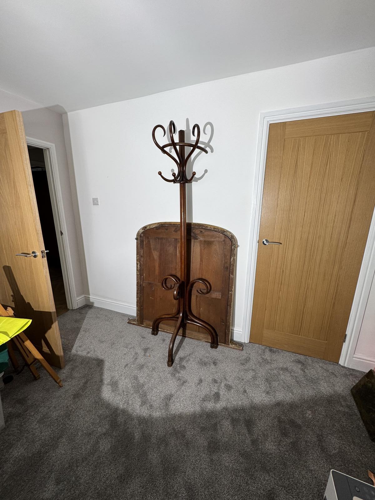 Antique Mahogany Bentwood Half Hatstand (1 of 7) Antique Mahogany Bentwood Half Hatstand (1 of 7)