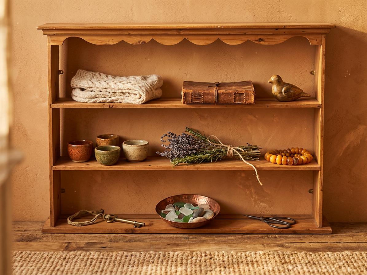 Vintage Rustic Farmhouse Pine Kitchen Shelf Plate Rack (1 of 9) Vintage Rustic Farmhouse Pine Kitchen Shelf Plate Rack (1 of 9)