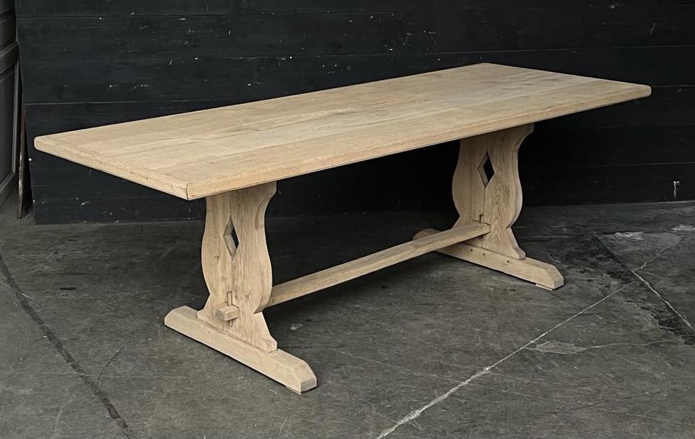 Larger French Oak Refectory Farmhouse Dining Table (1 of 1) Larger French Oak Refectory Farmhouse Dining Table (1 of 1)