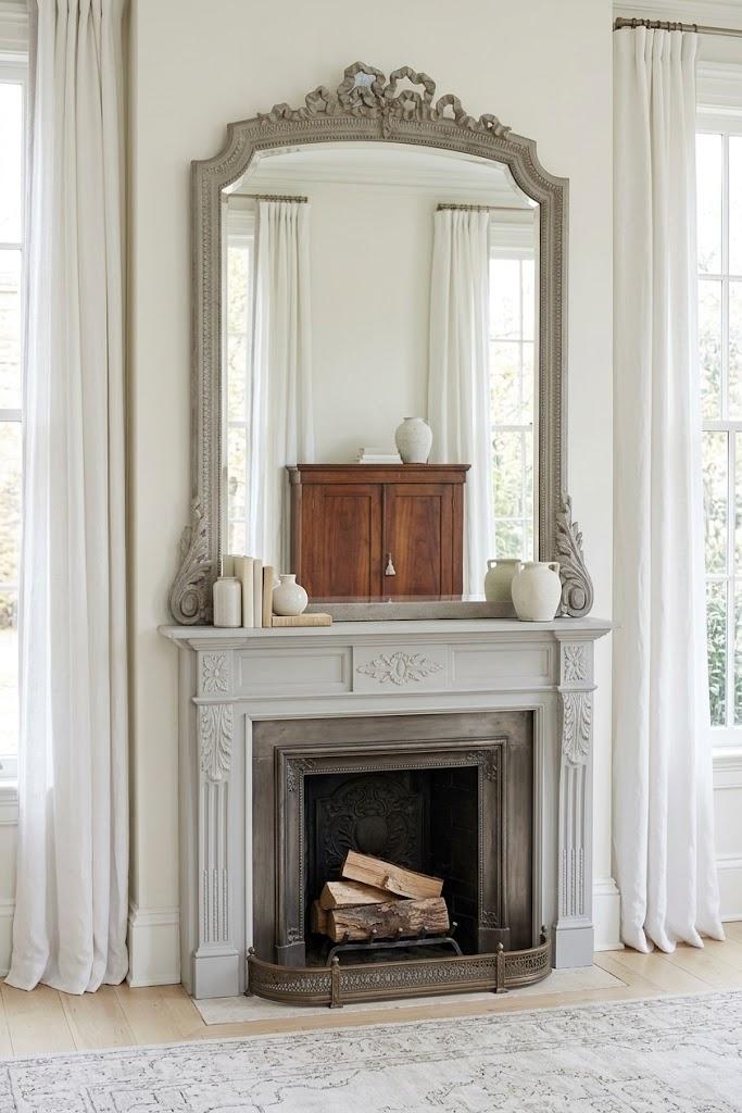 French Overmantle Mirrors - main image