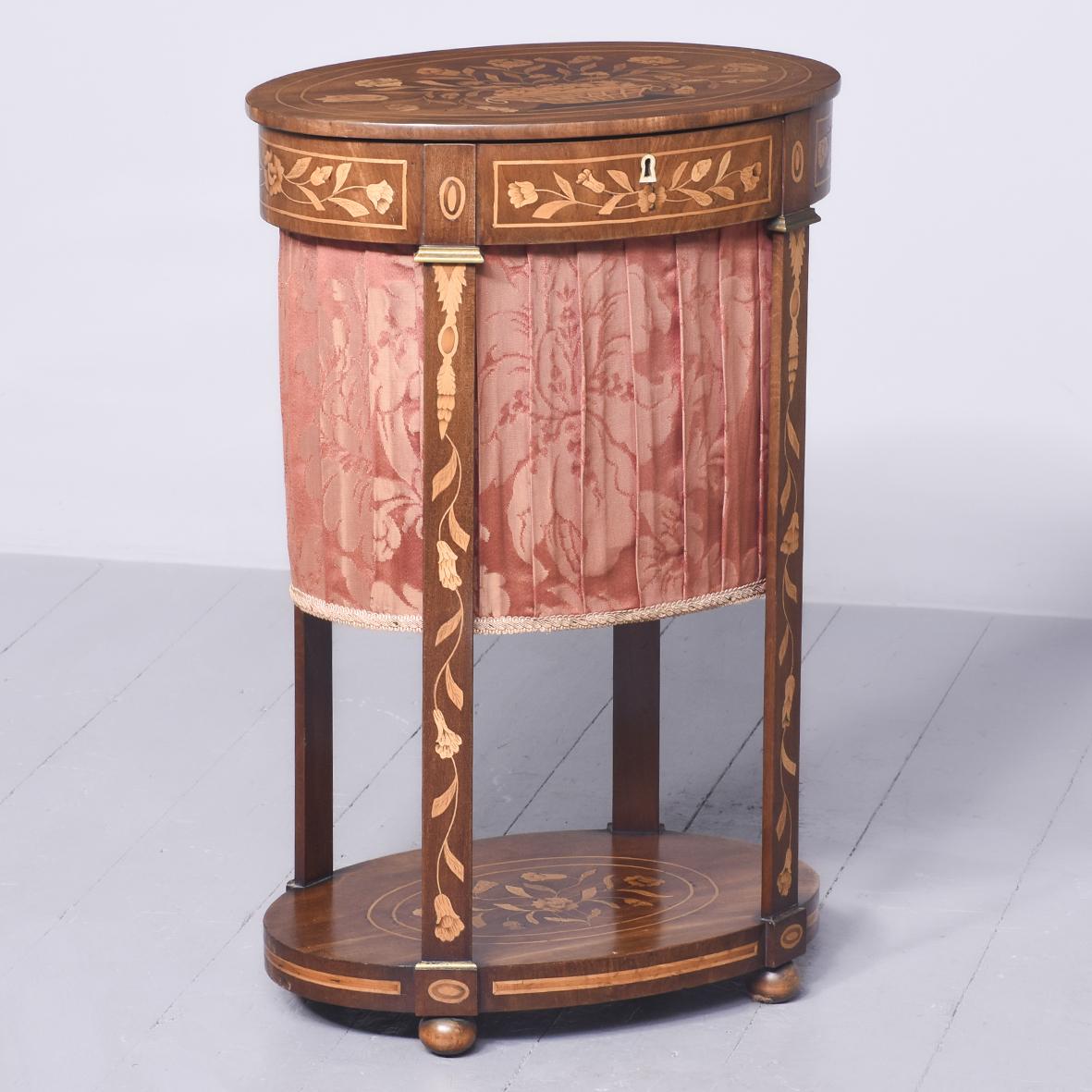 Dutch Marquetry Work Table (1 of 13)