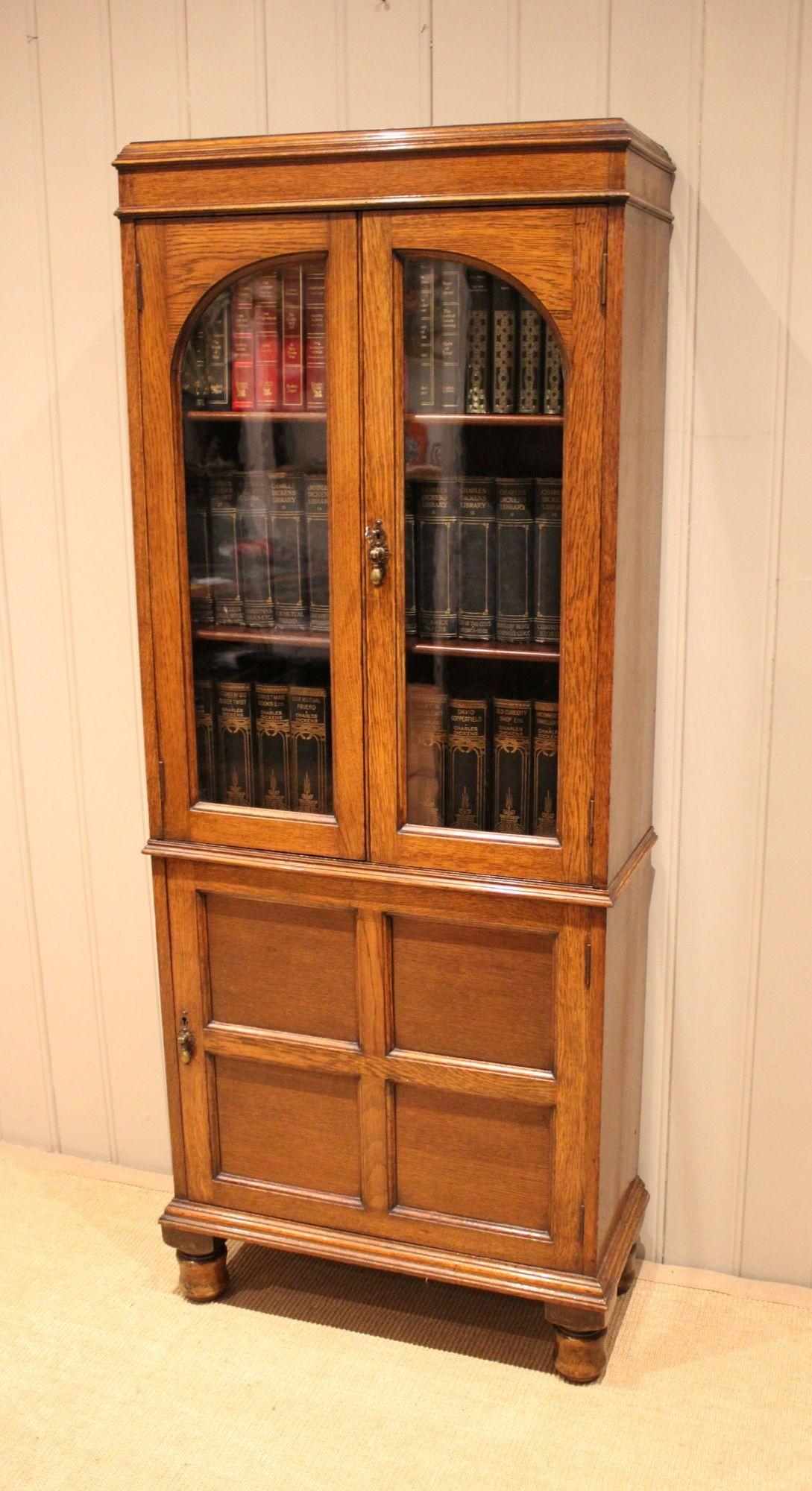 Small Proportioned Cabinet Bookcase (1 of 12)