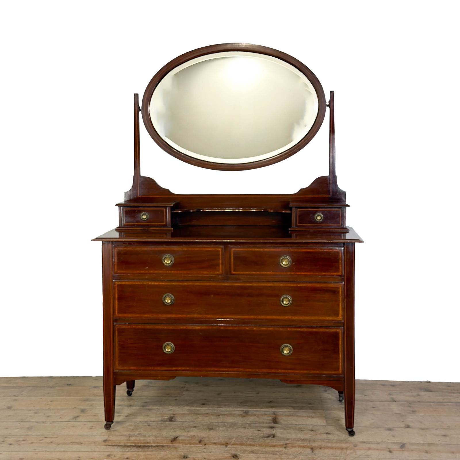 Antique Edwardian Mahogany Dressing Table (1 of 7) Antique Edwardian Mahogany Dressing Table (1 of 7)
