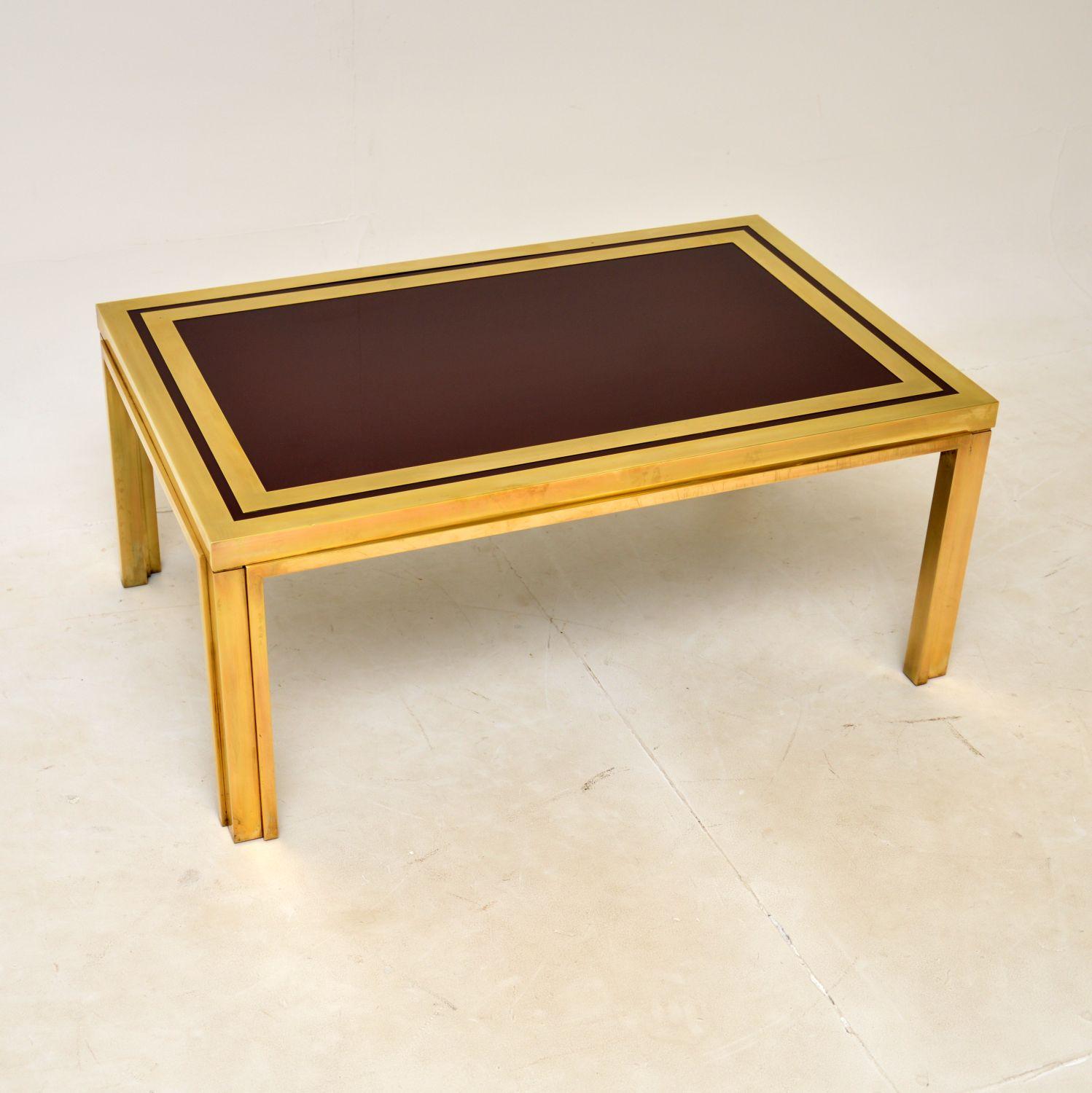 Vintage Italian Brass Coffee Table (1 of 11) Vintage Italian Brass Coffee Table (1 of 11)