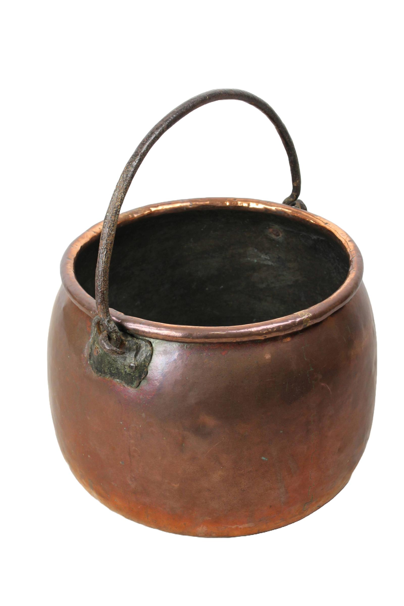 Large Georgian Copper Cauldron / Log Bin (1 of 13) Large Georgian Copper Cauldron / Log Bin (1 of 13)
