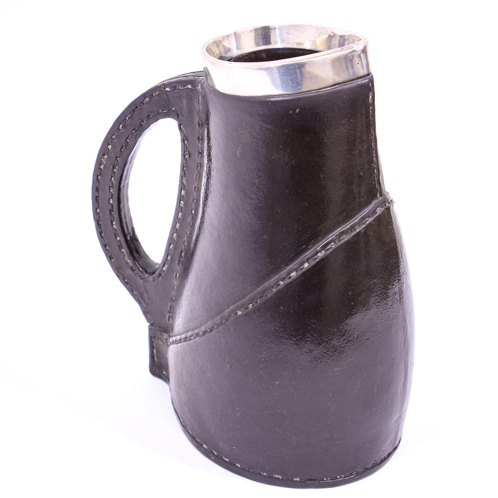 Royal Doulton Silver Rimmed Black Jack Jug (1 of 9) Royal Doulton Silver Rimmed Black Jack Jug (1 of 9)