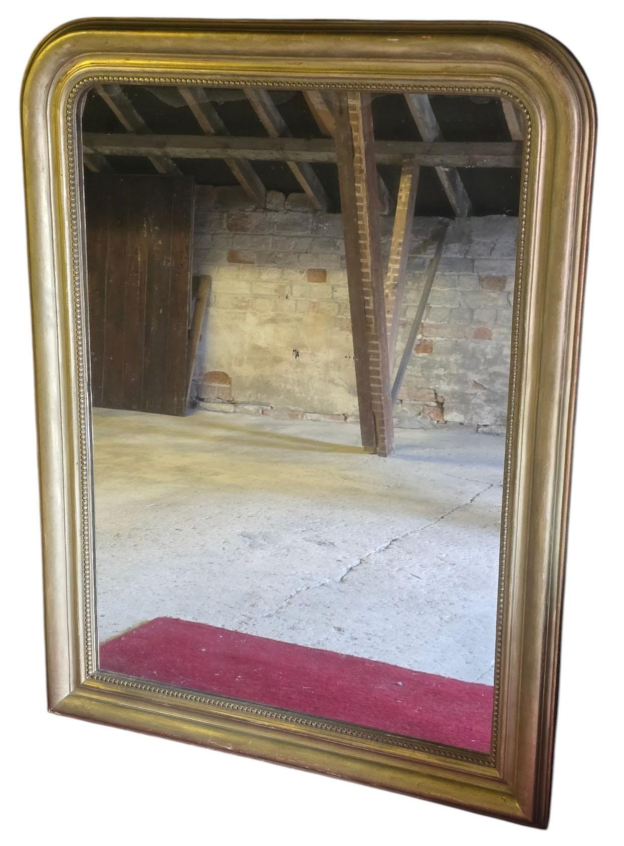 Antique Large 19th Century Gilt Overmantle Wall Mirror - Quality (1 of 9) Antique Large 19th Century Gilt Overmantle Wall Mirror - Quality (1 of 9)