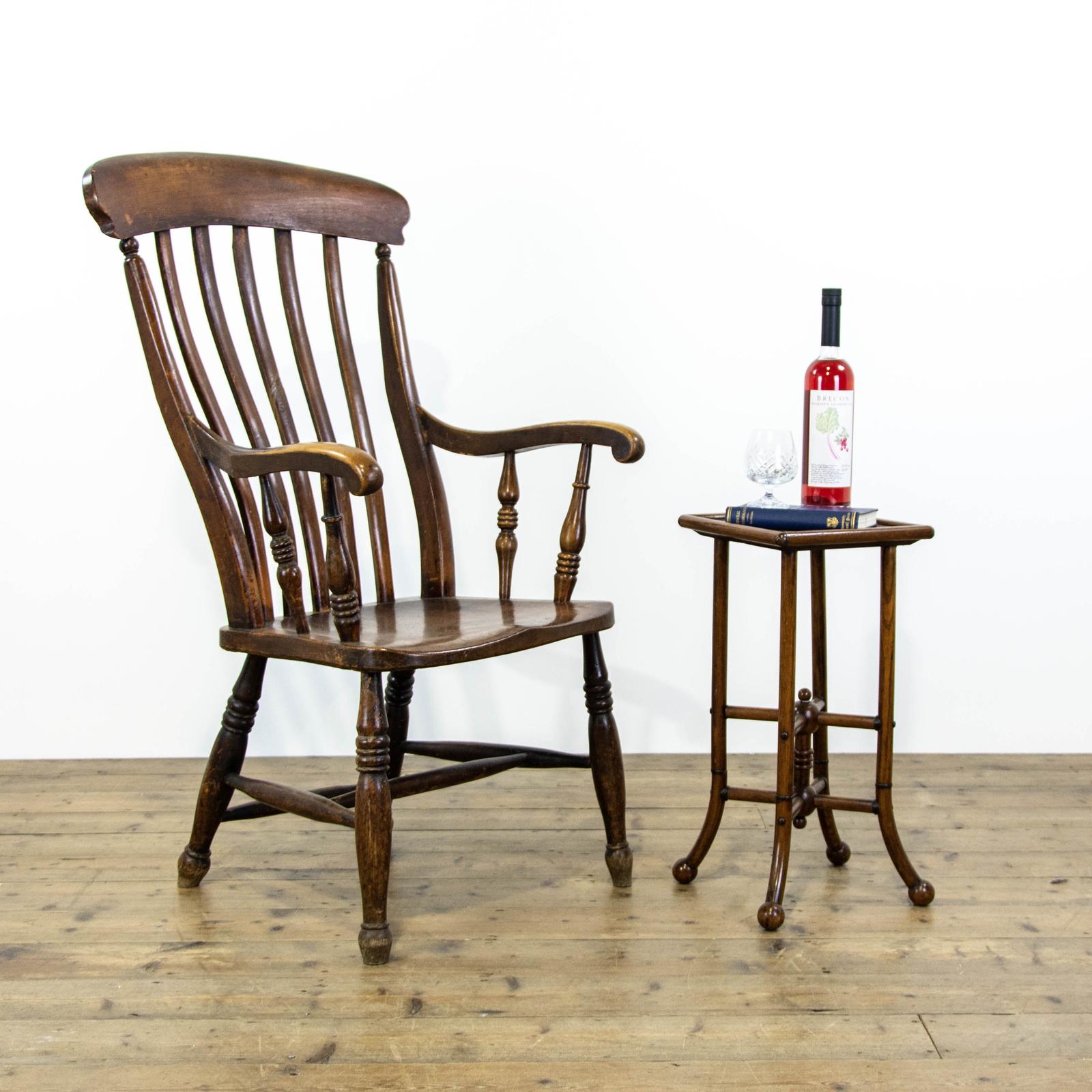 Antique 19th Century Ash Windsor Armchair (1 of 9)