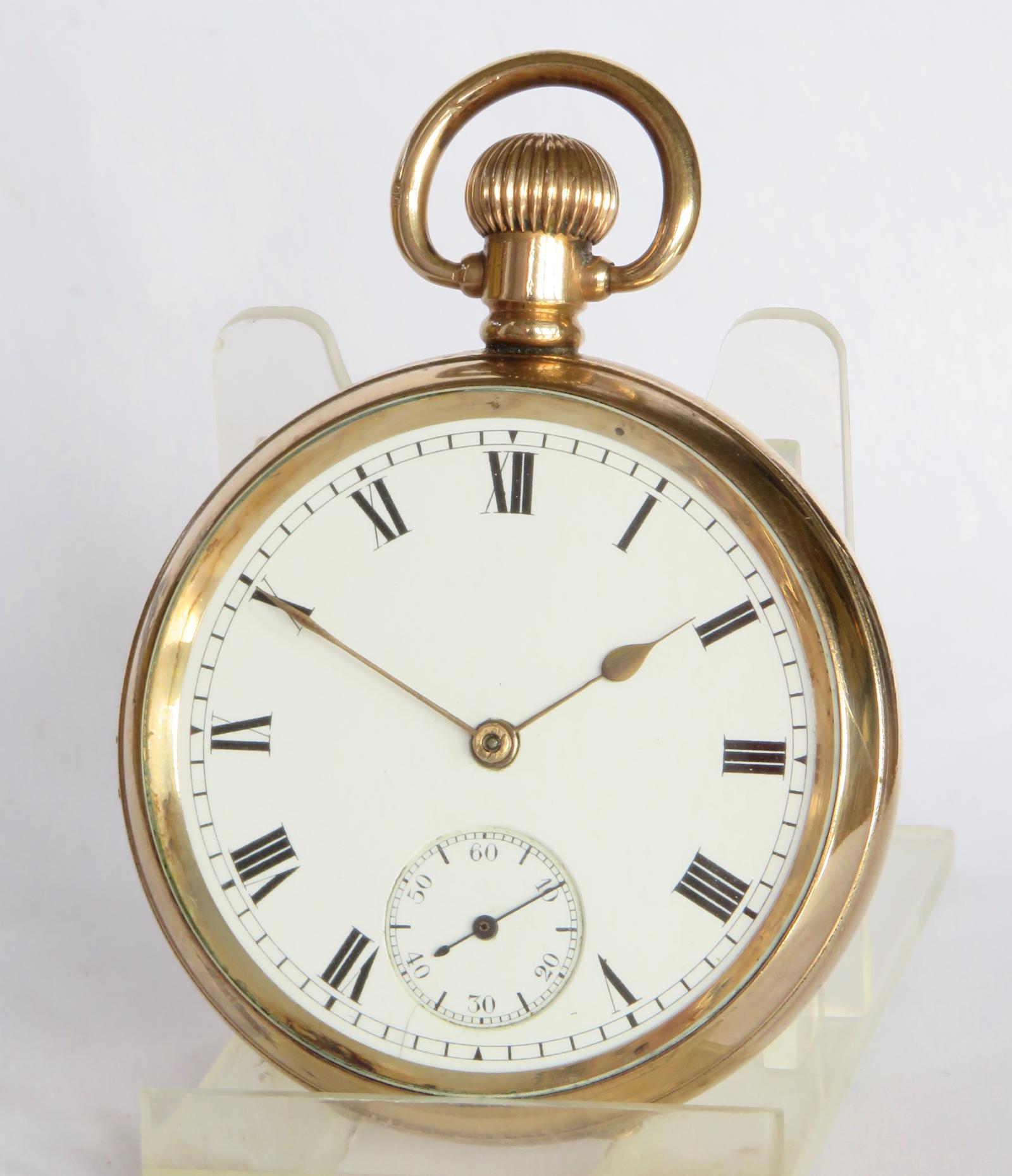 Pocket Watch : Antique Waltham Traveler Pocket Watch, 1914 (1 of 5)