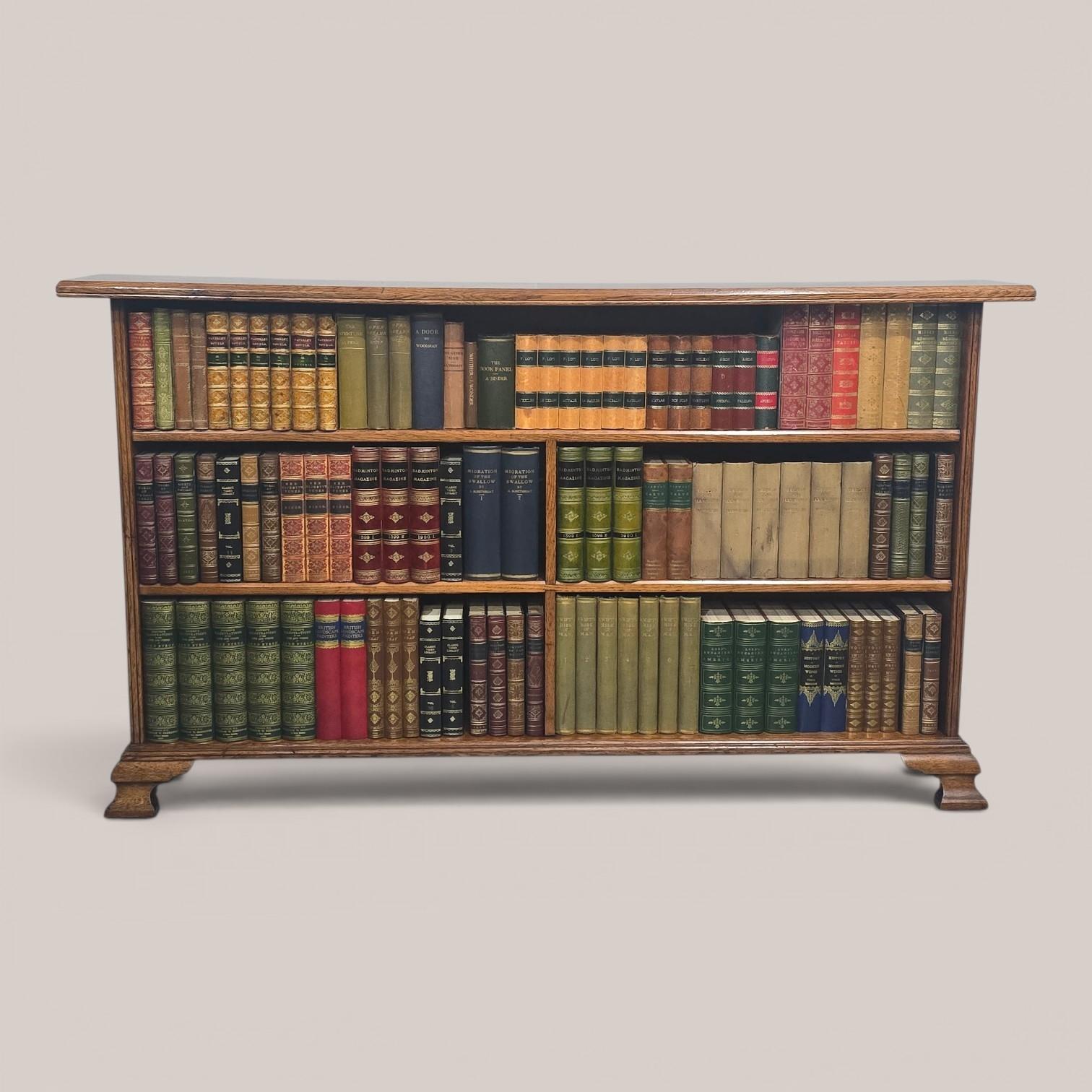.arts and Crafts Oak Low Bookcase (1 of 8) .arts and Crafts Oak Low Bookcase (1 of 8)