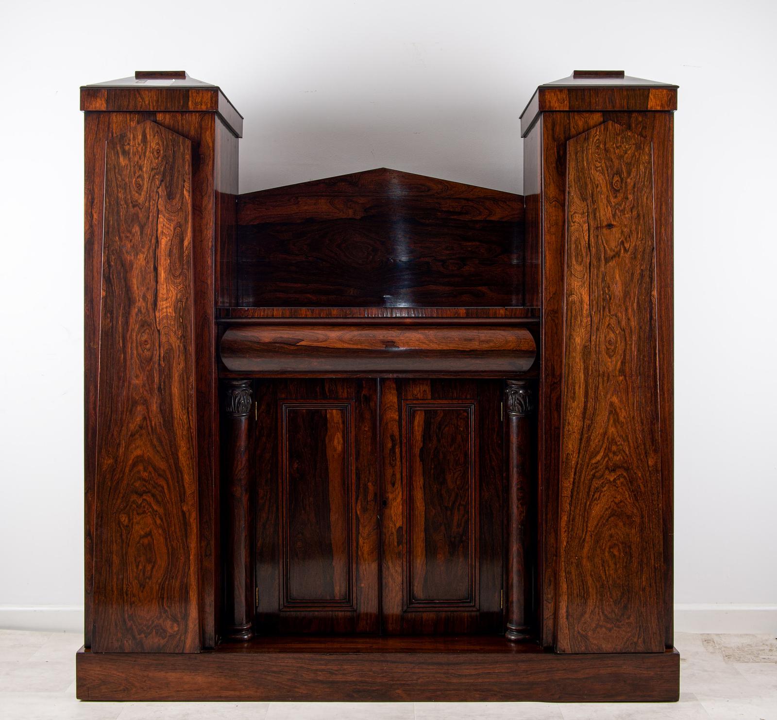 Fine Antique William IV Rosewood Side Cabinet (1 of 4) Fine Antique William IV Rosewood Side Cabinet (1 of 4)