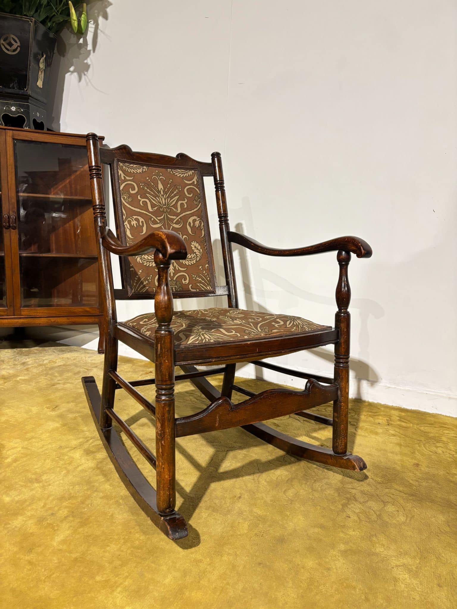 Vintage Wooden Rocking Chair (1 of 15)