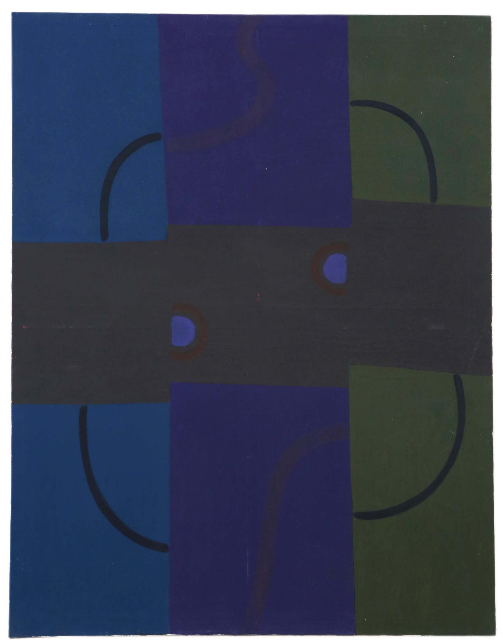 Very Large Oil on Canvas Painting Artwork Manner Circle of Sonia Delaunay c.1960 (1 of 6) Very Large Oil on Canvas Painting Artwork Manner Circle of Sonia Delaunay c.1960 (1 of 6)