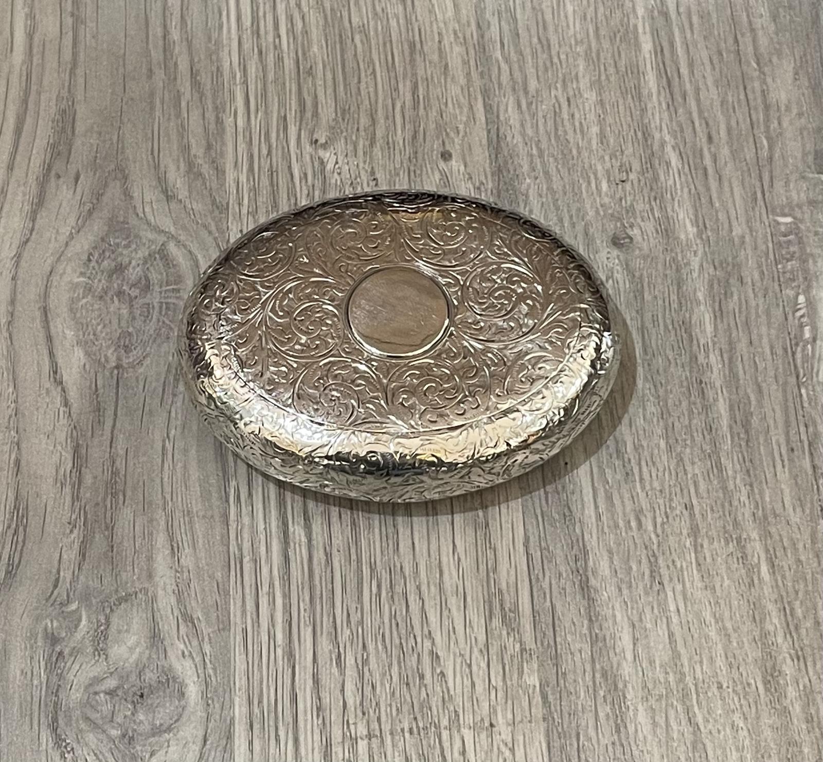 Edwardian Silver Pebble Snuff Box (1 of 8) Edwardian Silver Pebble Snuff Box (1 of 8)