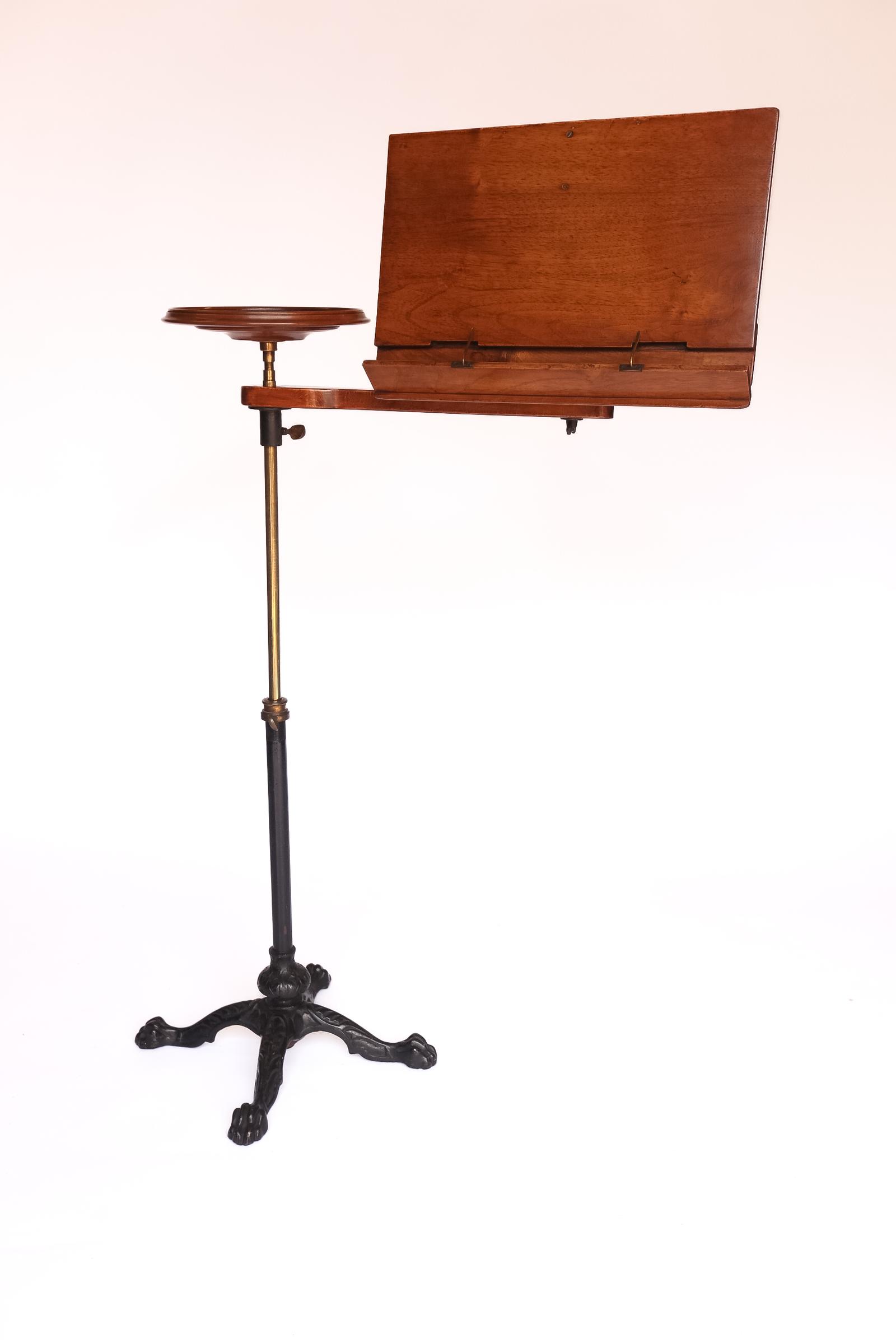 Victorian Carters Telescopic Reading Table, (1 of 6)