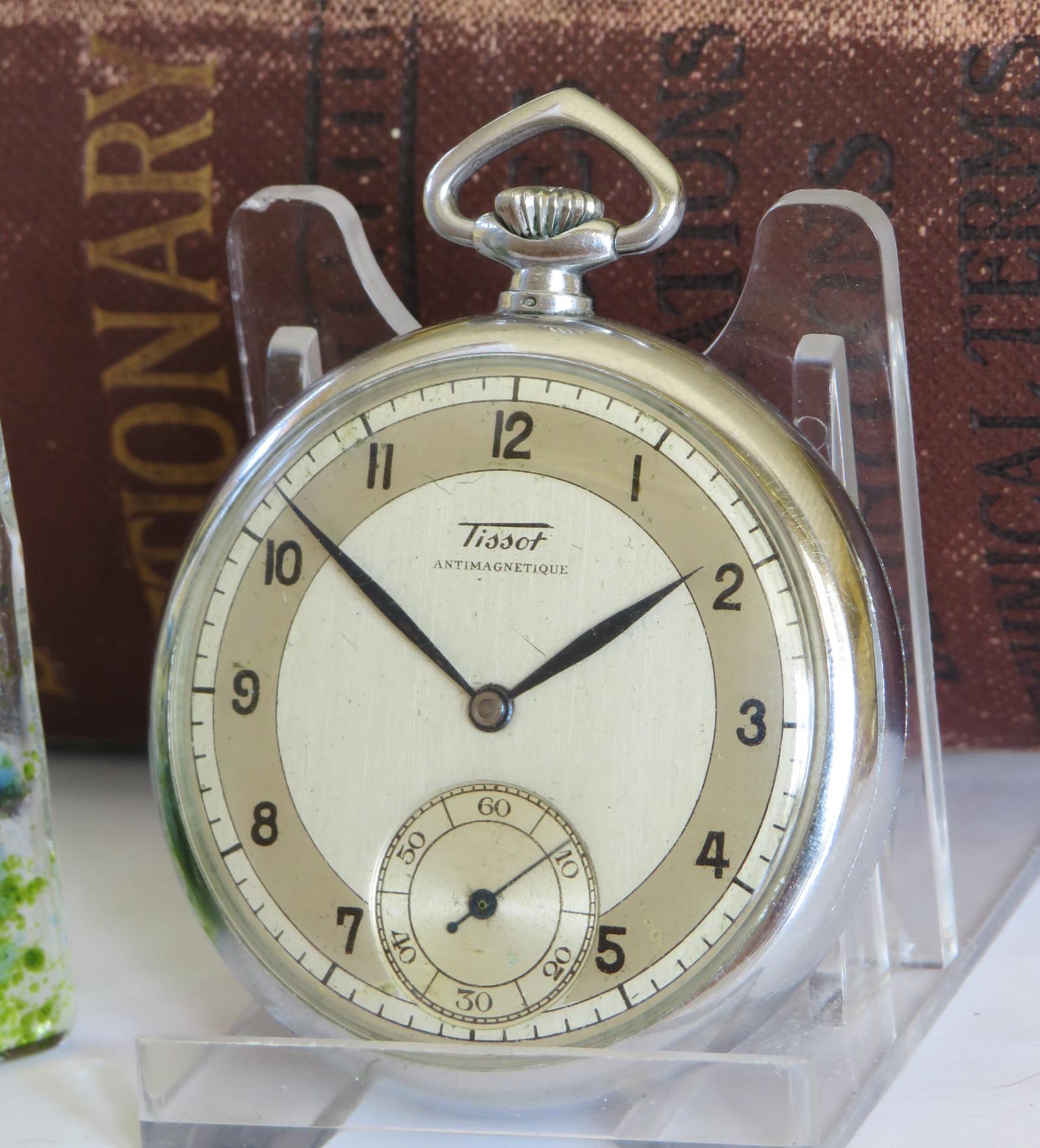 Pocket Watch: 1930s Art Deco Tissot Pocket Watch (1 of 4) Pocket Watch: 1930s Art Deco Tissot Pocket Watch (1 of 4)