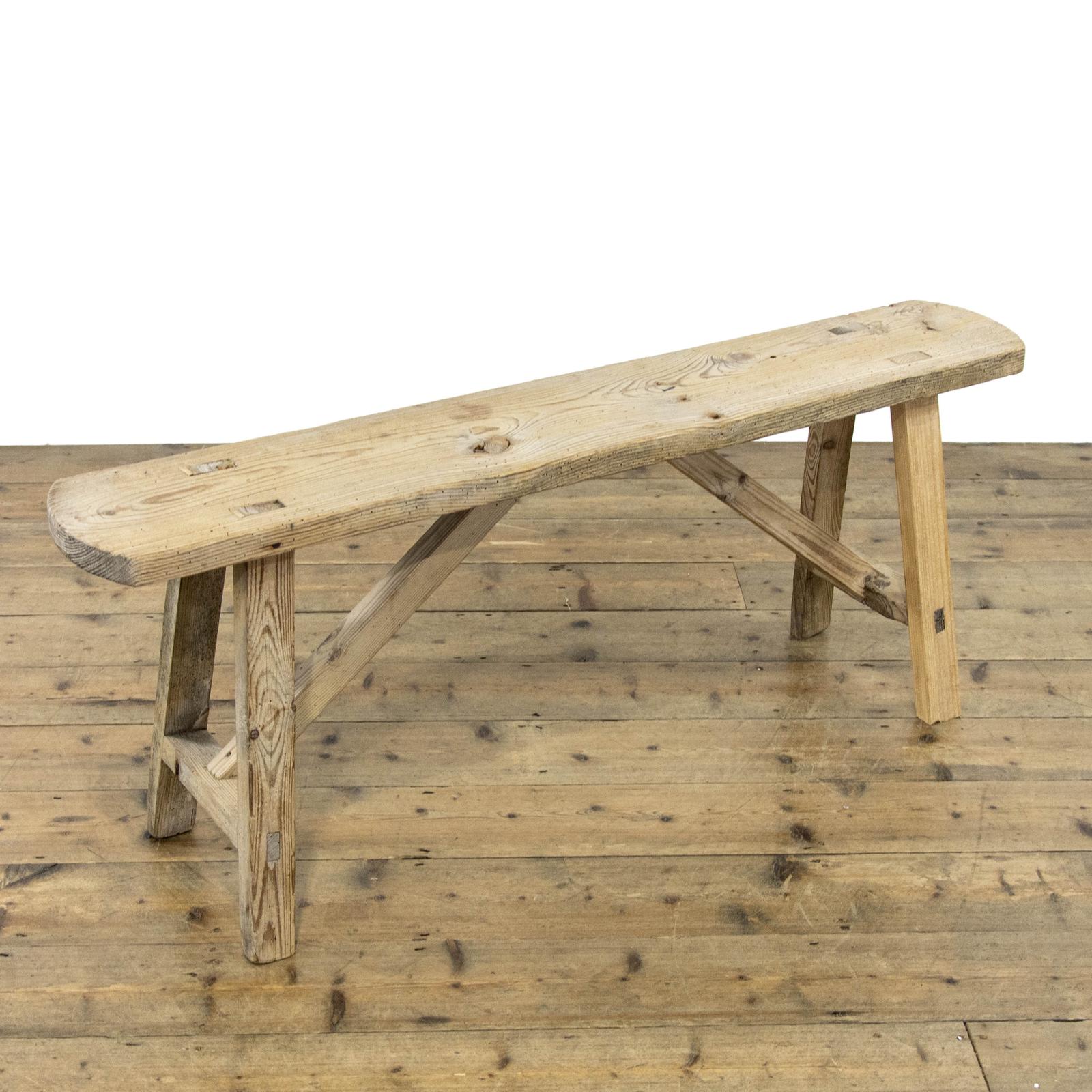 Rustic Wooden Antique Pine Bench (1 of 9) Rustic Wooden Antique Pine Bench (1 of 9)