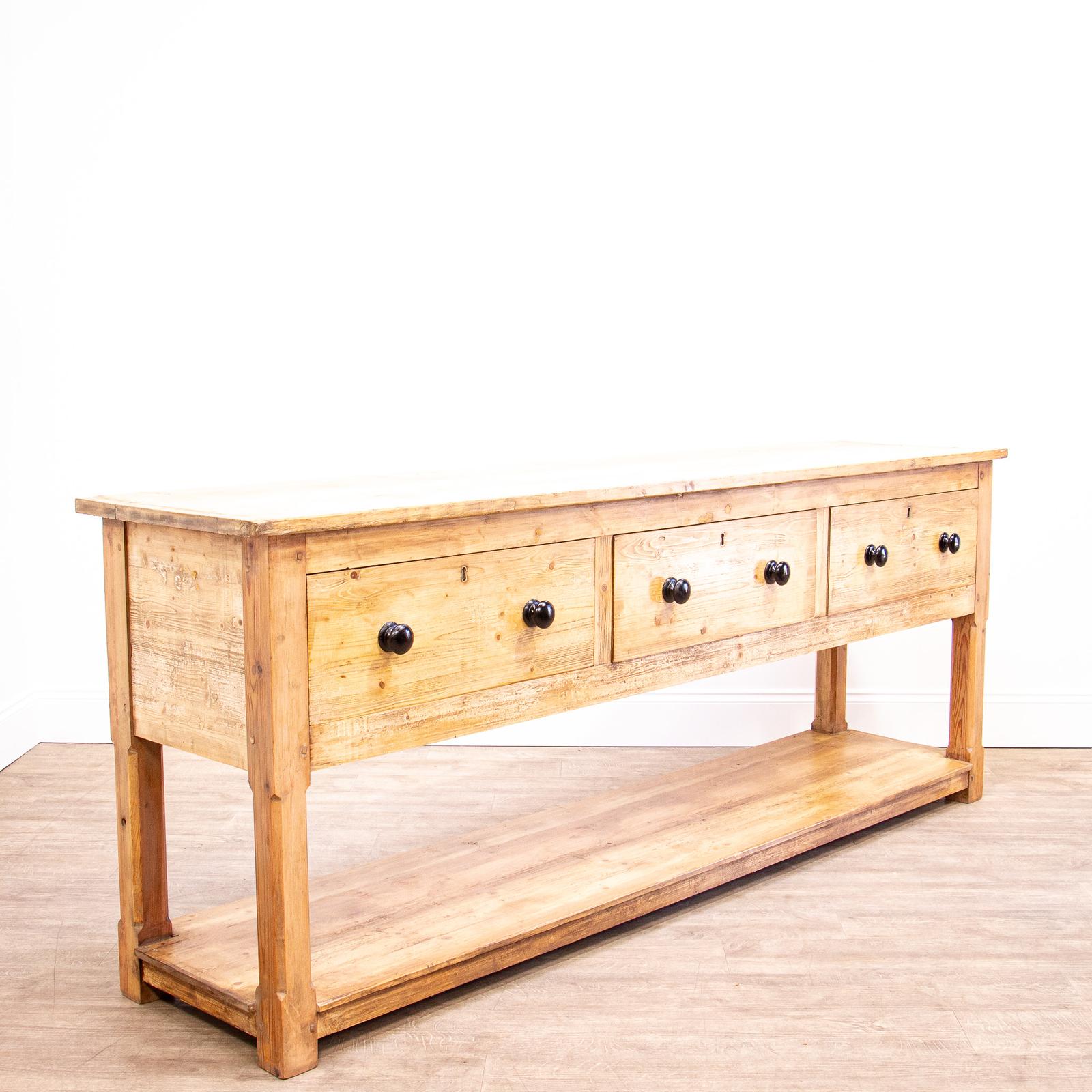 English 19th Century Pine Dressers - main image