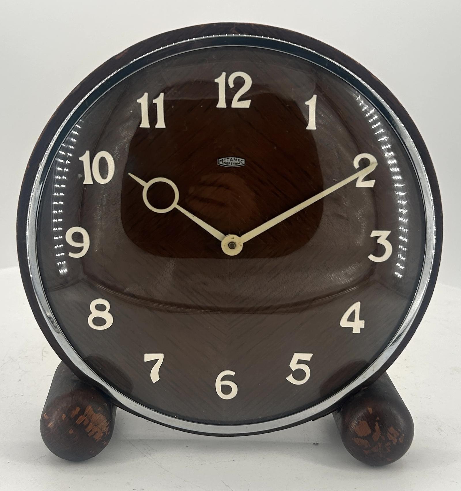 Awesome Metamec Mantle Clock ca.1960 (1 of 7)