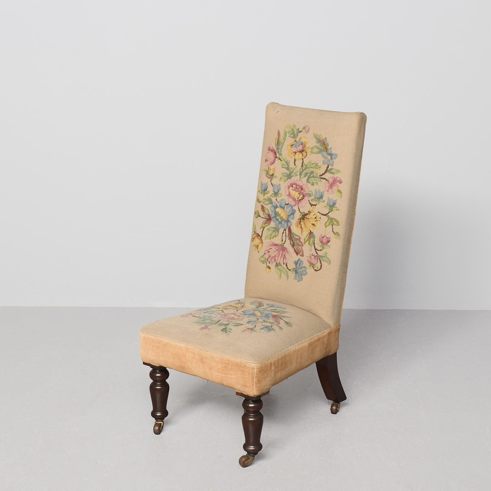 Victorian Nursing Chair in Needlepoint (1 of 9) Victorian Nursing Chair in Needlepoint (1 of 9)
