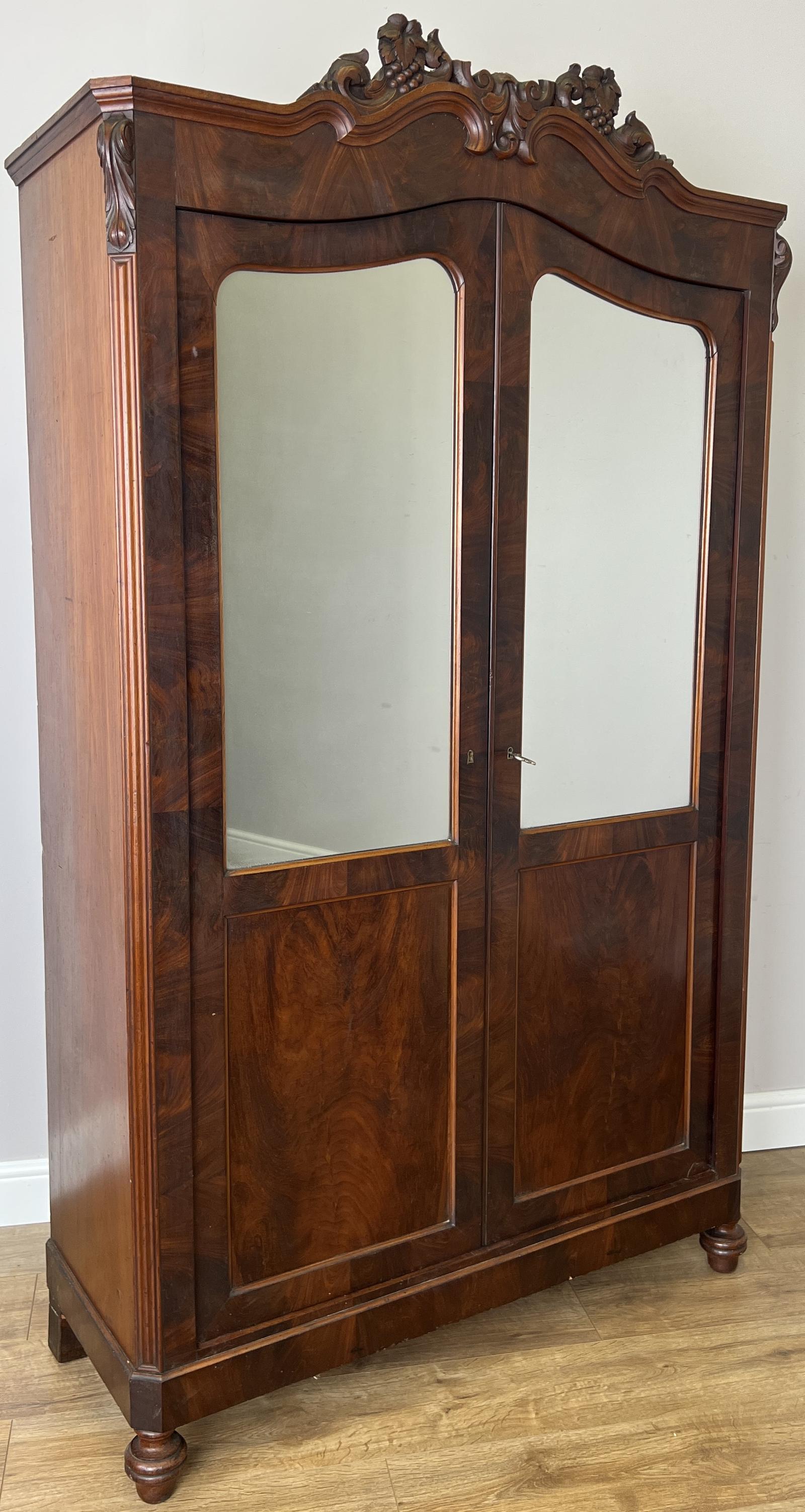 Wardrobe Antique French Burr Walnut Two Door Armoire (1 of 15) Wardrobe Antique French Burr Walnut Two Door Armoire (1 of 15)