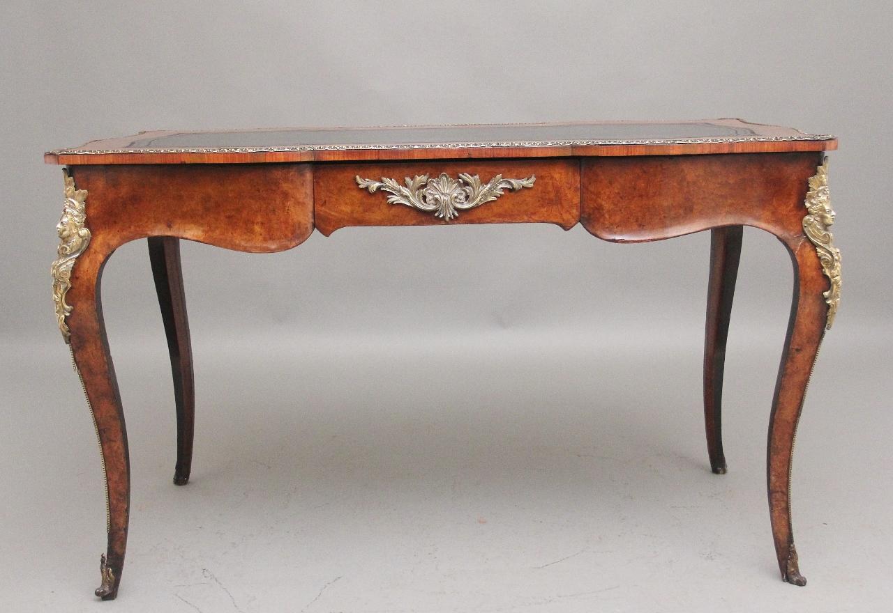 19th Century Walnut Writing Table (1 of 13)