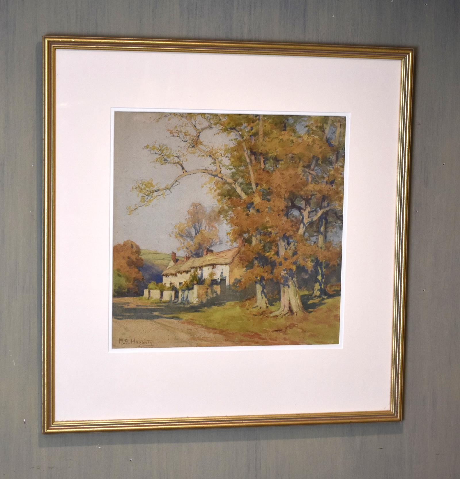 Cottage Watercolour by Mary S Hagarty (1 of 6) Cottage Watercolour by Mary S Hagarty (1 of 6)